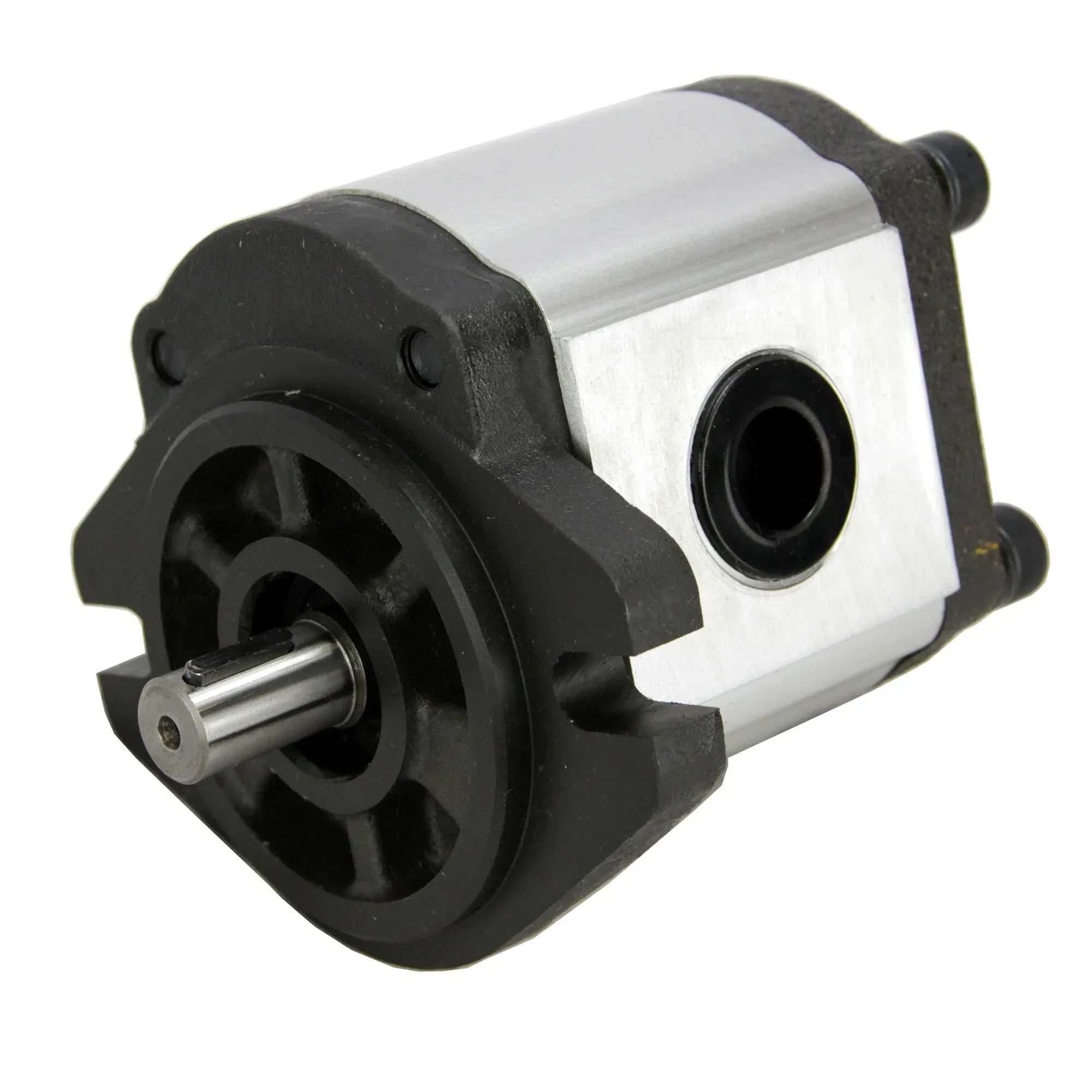 Dynamic High Pressure Gear Pump GP-F20-20-P-C: 5/8" Standard Drive Shaft, 1.22 CID, SAE 2-Bolt A Mounting Flange, 2900 Max PSI, 2000 Rated RPM and 3600 Max RPM, 9.30 Lbs, CW Rotation, 252164