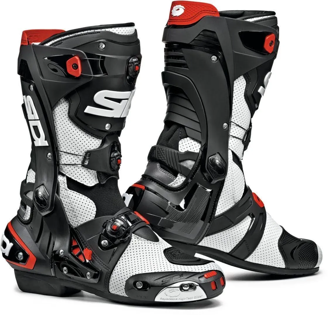 Sidi Rex Air Boots - White/Black - 46