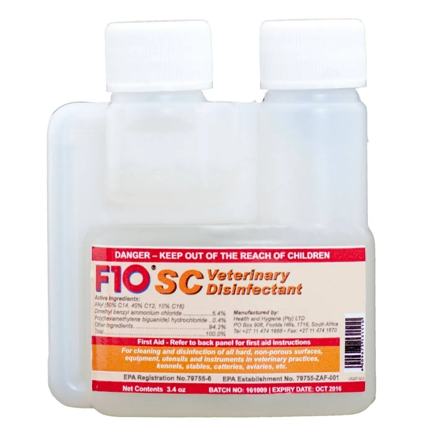 F10SC Veterinary Disinfectant 3.4oz