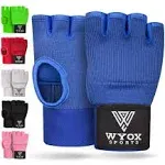 WYOX Gel Hand Wraps for Boxing Gloves Quick 80cm Wrist Wraps Padded Knuckle Protection Boxing Wraps for Men