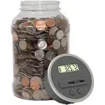 Digital Coin Bank Savings Jar by de - Automatic Coin Counter Totals