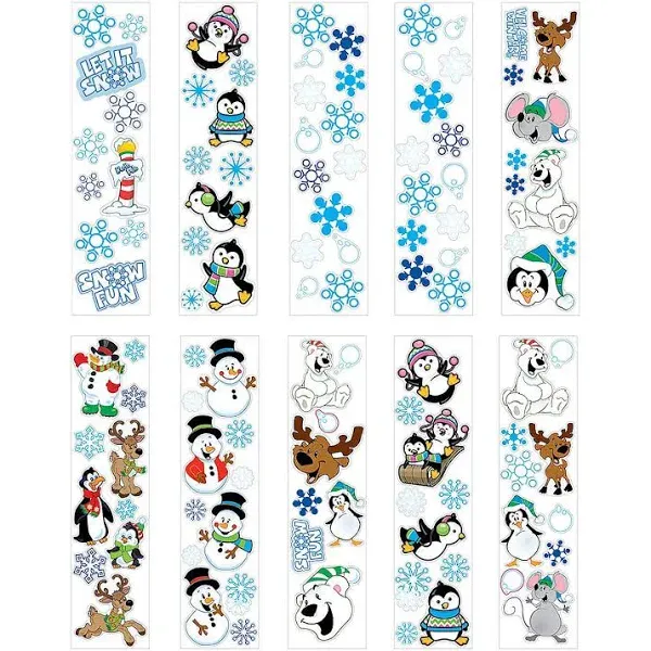 Fun Express Winter Sticker Sheets