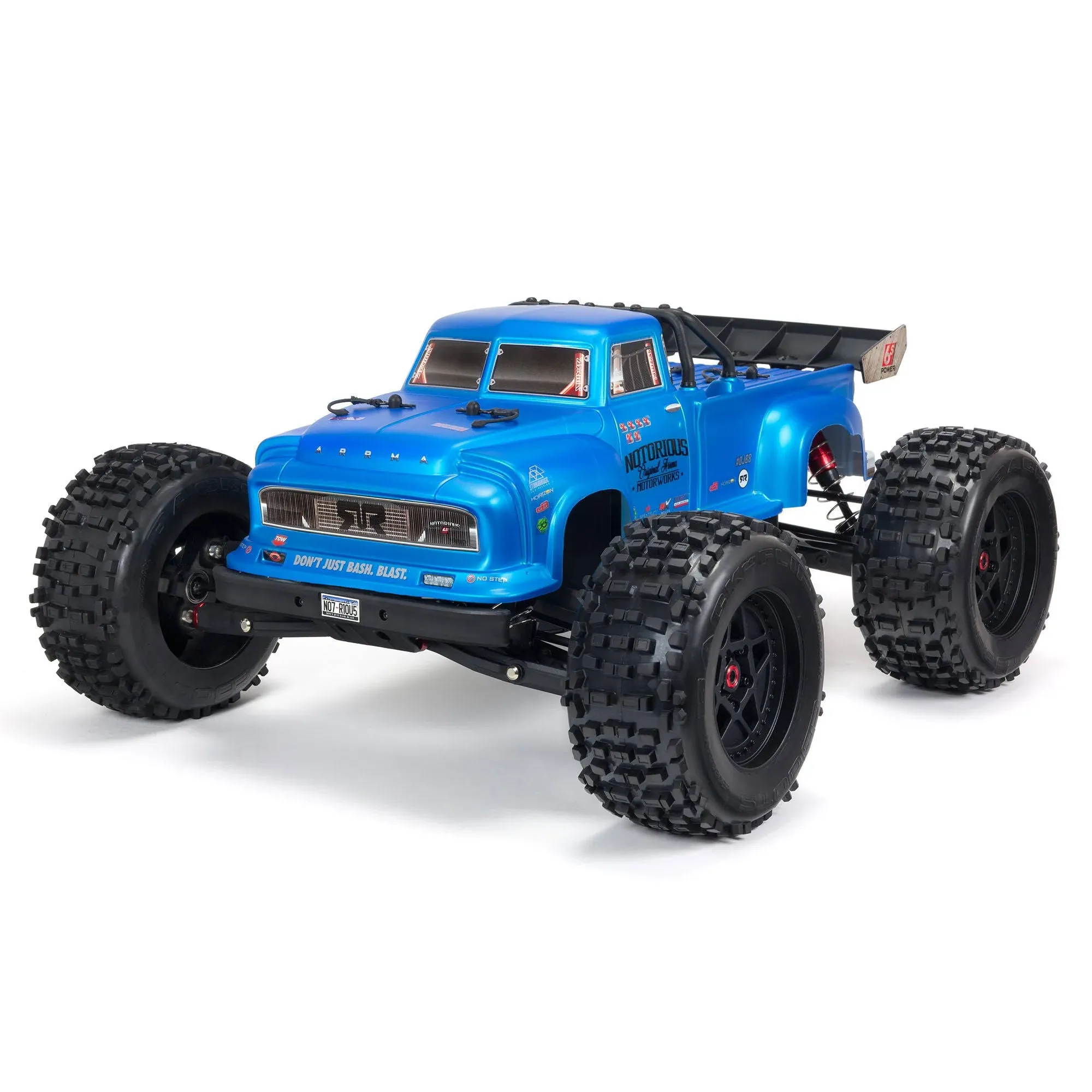 Arrma Notorious 1:8 Scale 6S 4WD BLX RC Stunt Trucks