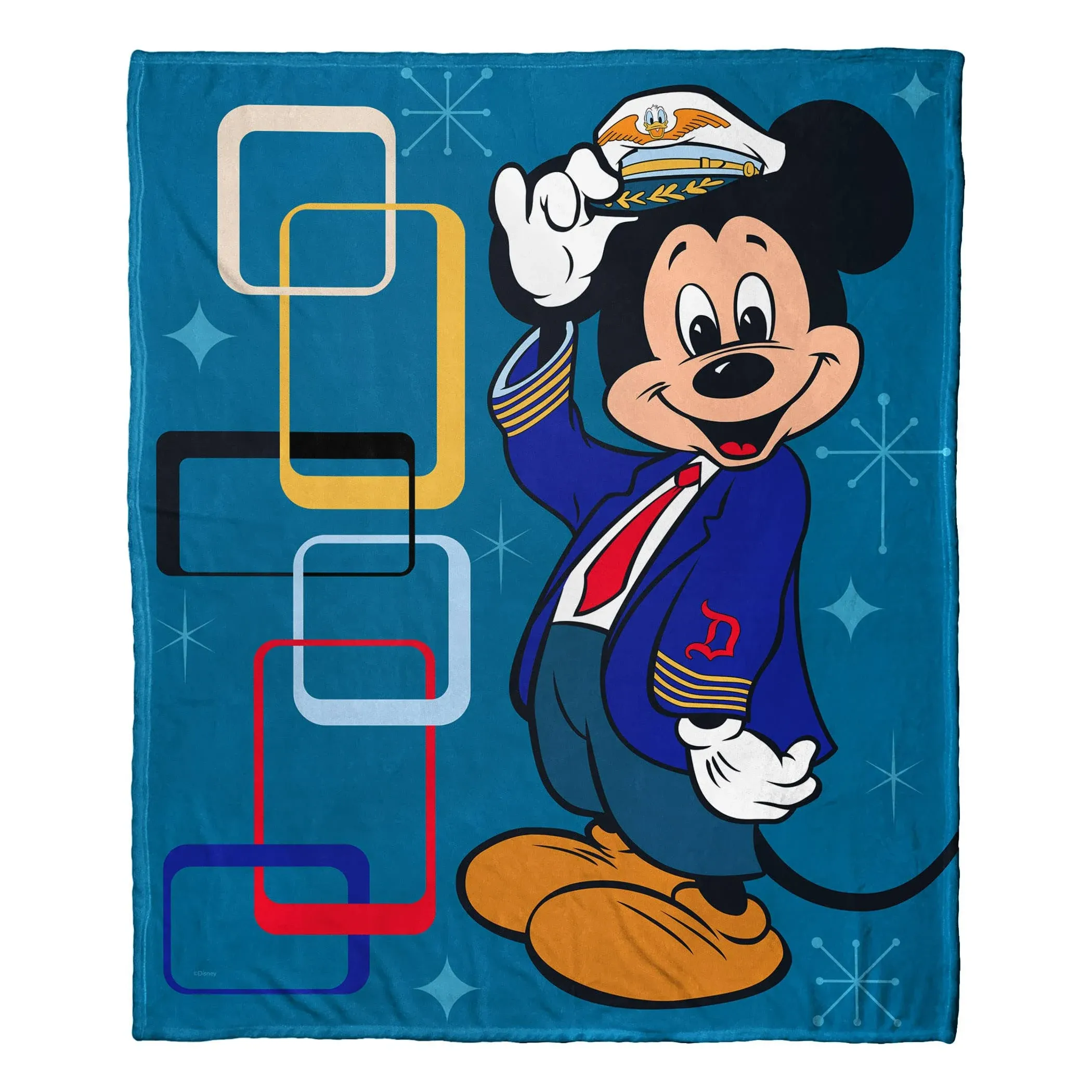 Northwest Disney Classics Silk Touch Throw Blanket, 50" x 60", Fly with Me