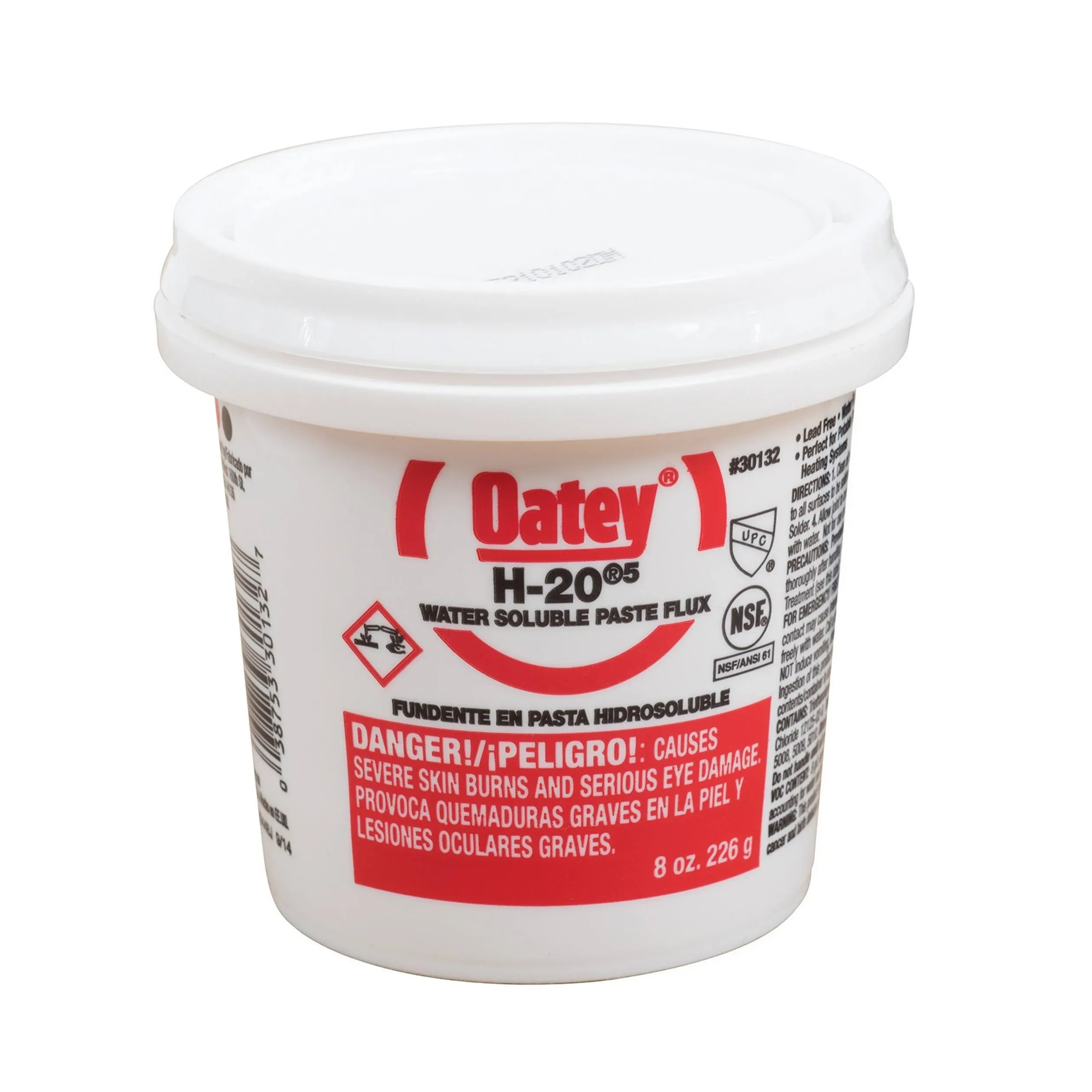 Oatey&reg; Lead Free Paste Flux 1.7 OZ.