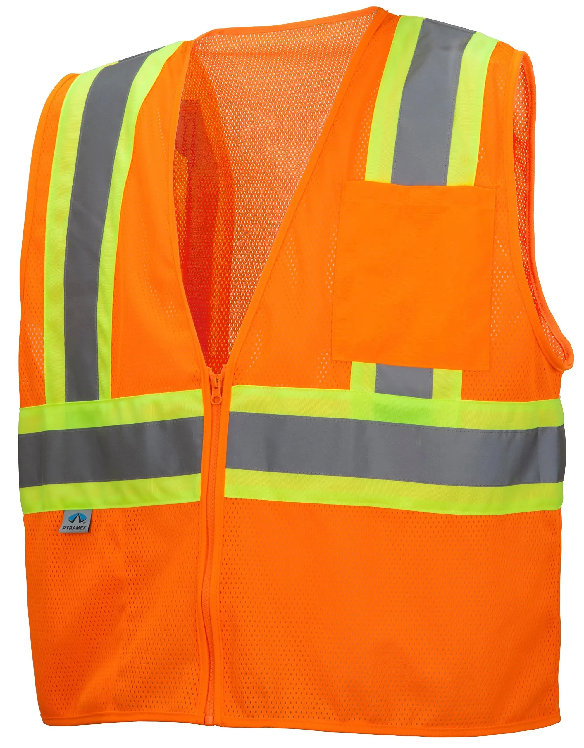 Pyramex Type R - Class 2 Non FR Self Extinguishing Hi-Vis Safety Vest