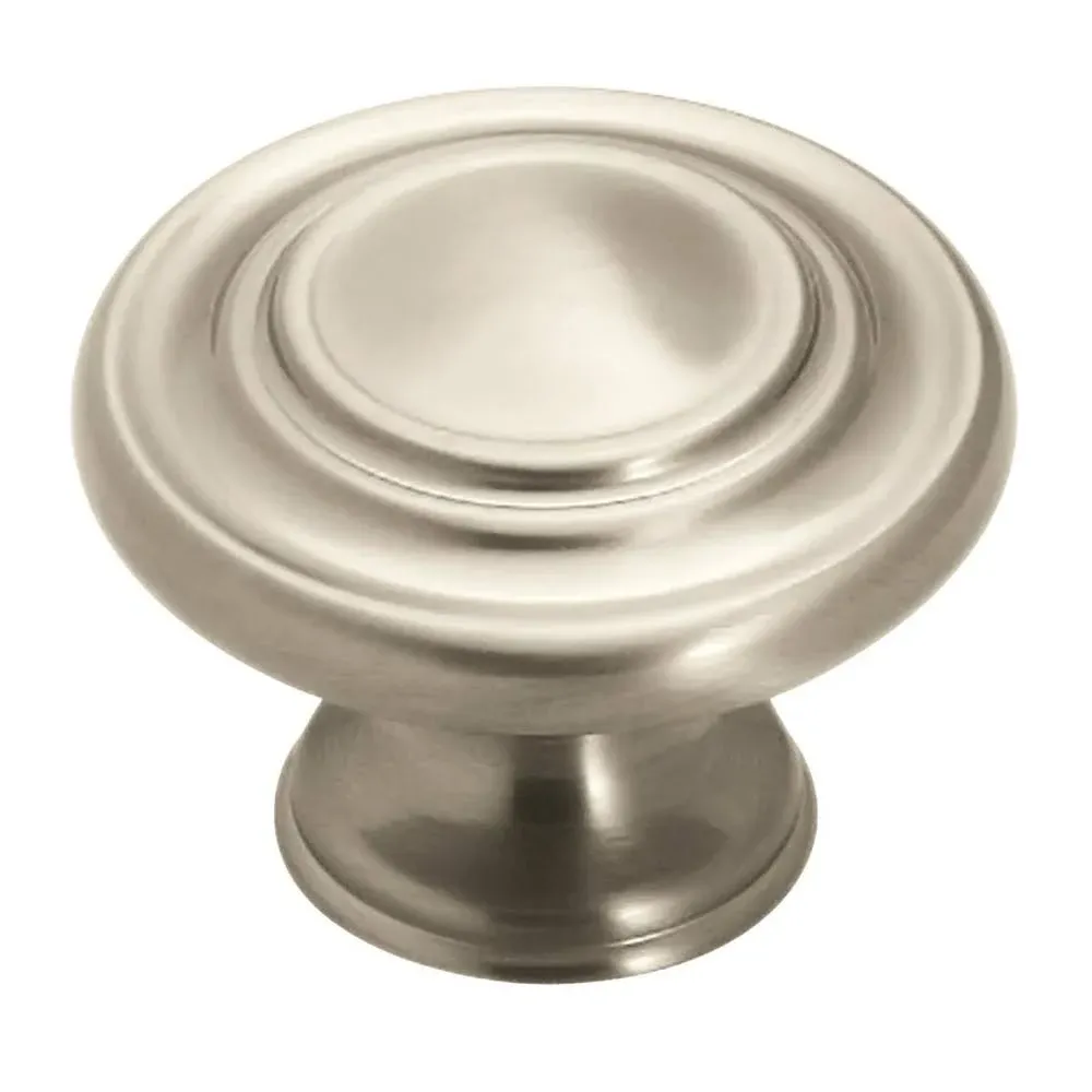 Amerock Ten1586g10 Inspirations 1-5/16 In (33 Mm) Diameter Satin Nickel Cabinet ...