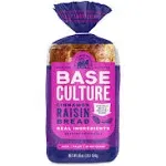 Base Culture Bread Cinnamon Raisin 16 Ounces