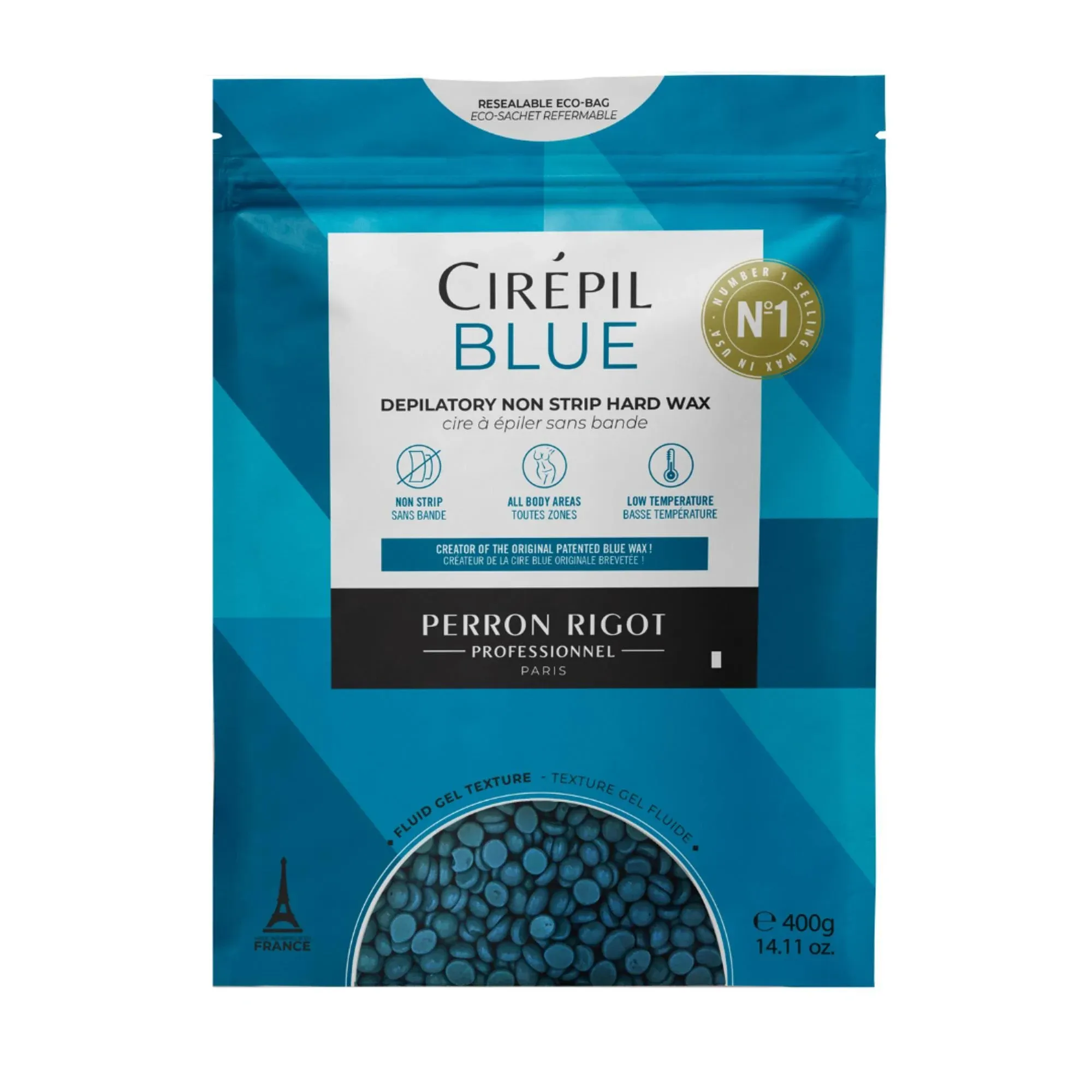 Cirepil Blue Wax Beads 400 G | 14 oz