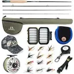 M MAXIMUMCATCH Maxcatch Extreme Fly Fishing Combo Kit 3/5/6/8 Weight, Starter...