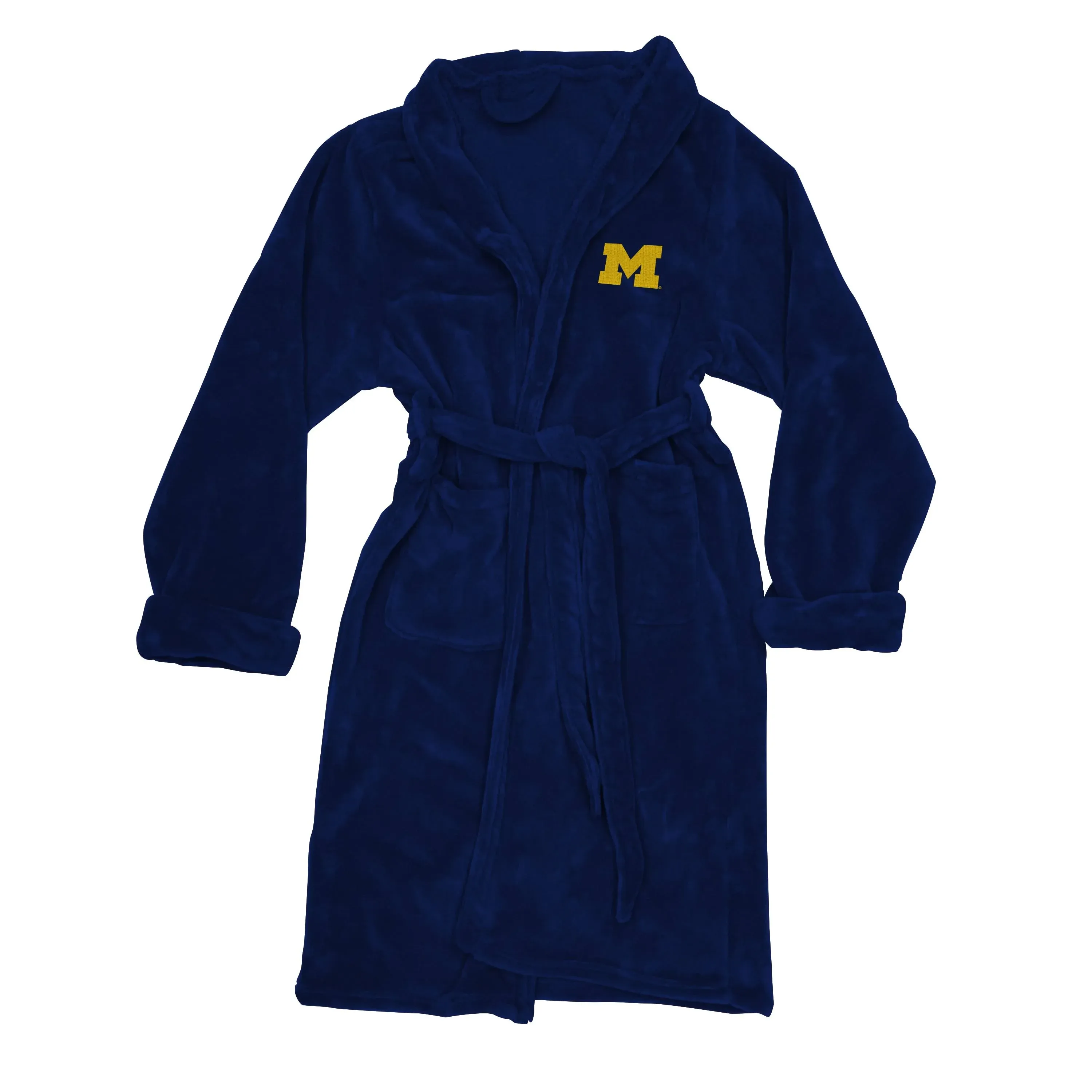 Michigan Wolverines Men's L/XL Silk Touch Bath Robe