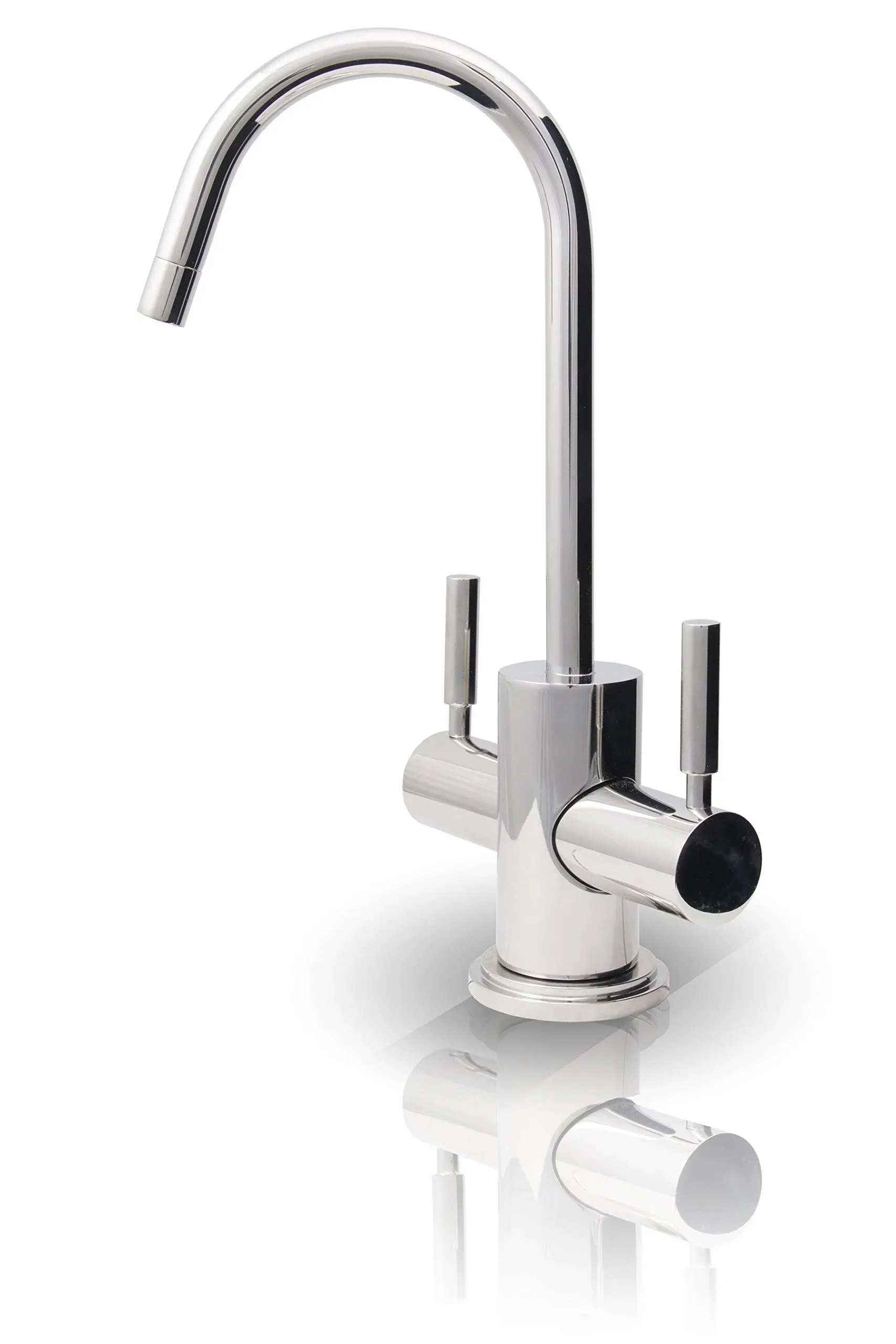 APEC Water Westbrook Kitchen Drinking Water Designer Faucet Chrome Hot and Cold Water Dispenser Lowes.com