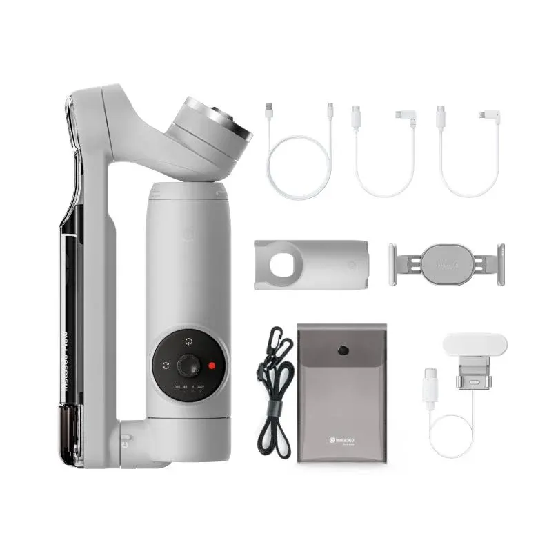 Insta360 Flow Smartphone Gimbal Stabilizer Creator Kit - Gray