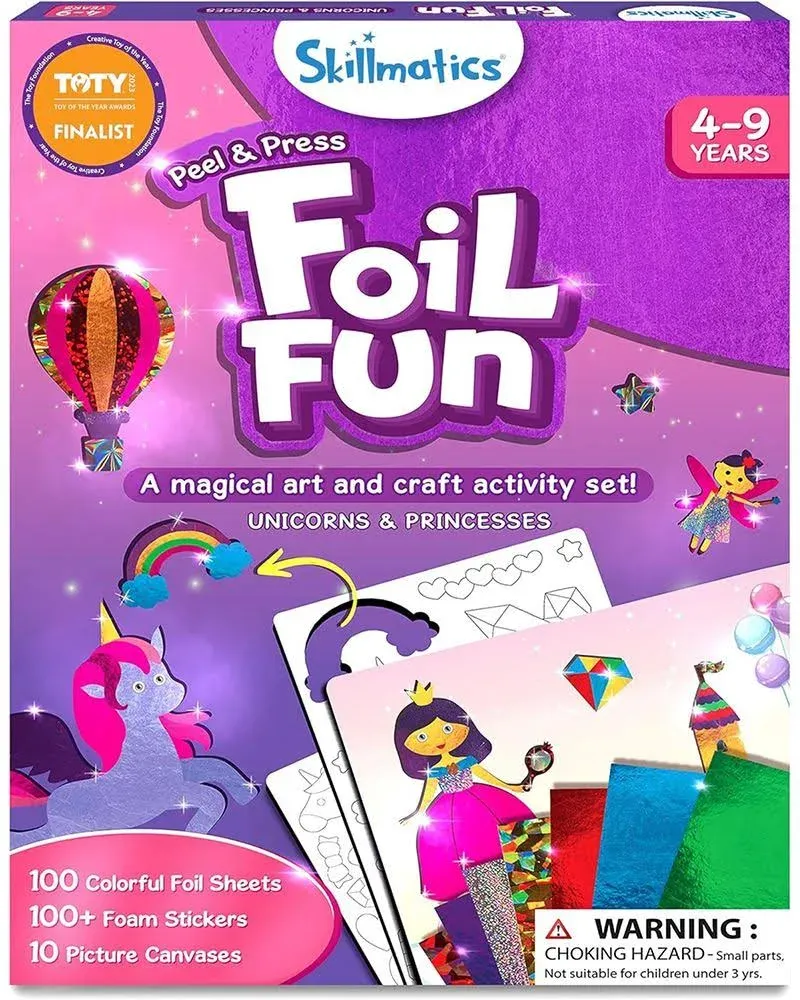 Skillmatics Foil Fun - Unicorn & Princesses