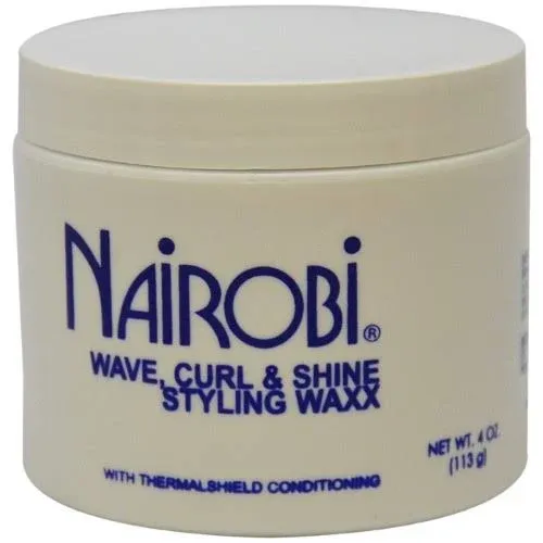 Nairobi Curl and Shine Styling Wax for Unisex, 4 Ounce