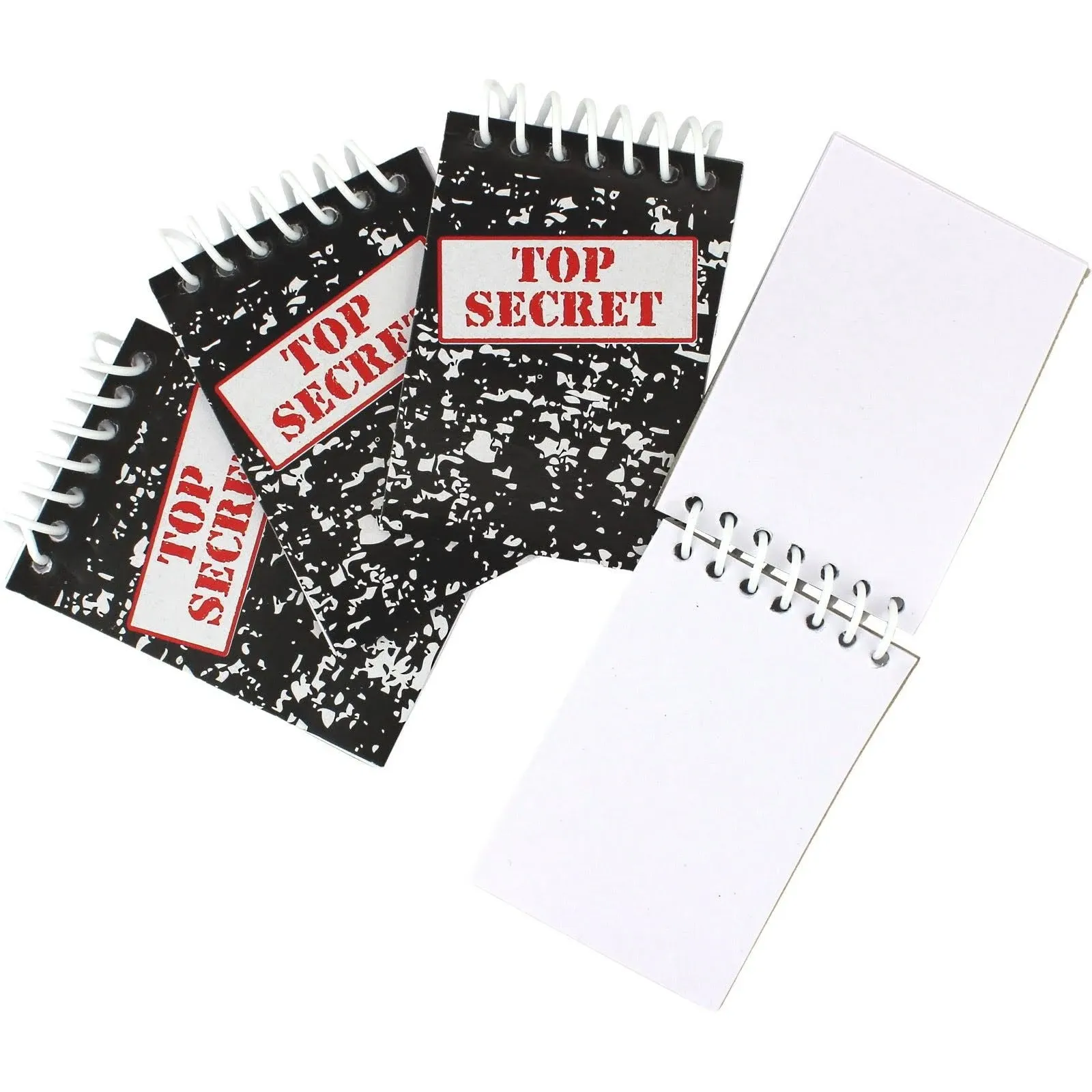 Fun Express Top Secret Notebook Set of 24 Note Pads