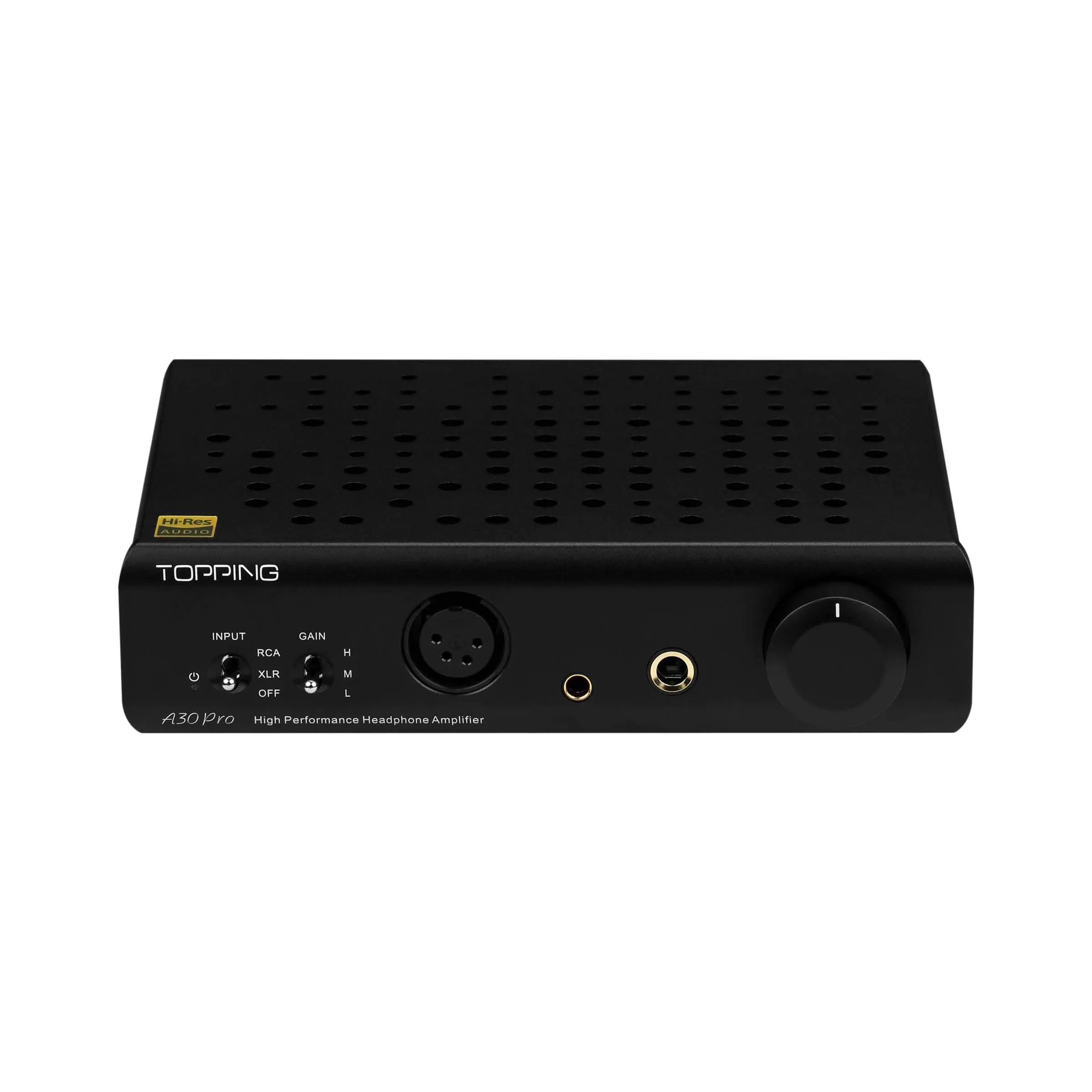 Topping A30 Pro NFCA Headphone Amplifier OPA1656 4PIN XLR 4.4MM 6.35MM Output Balanced Input Amplifier (Black)