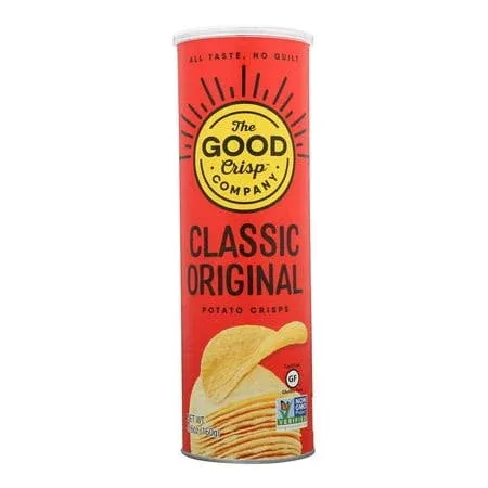 The Good Crisp Company Potato Crisps, Classic Original - 5.6 oz