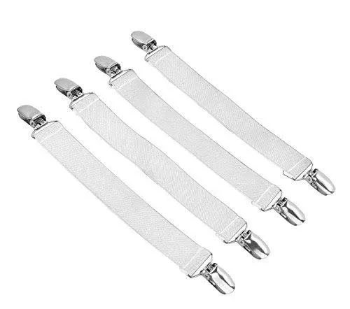 New Bed Sheet Mattress Clip Suspender Fastener Strap Holder 6 styles 2 colors