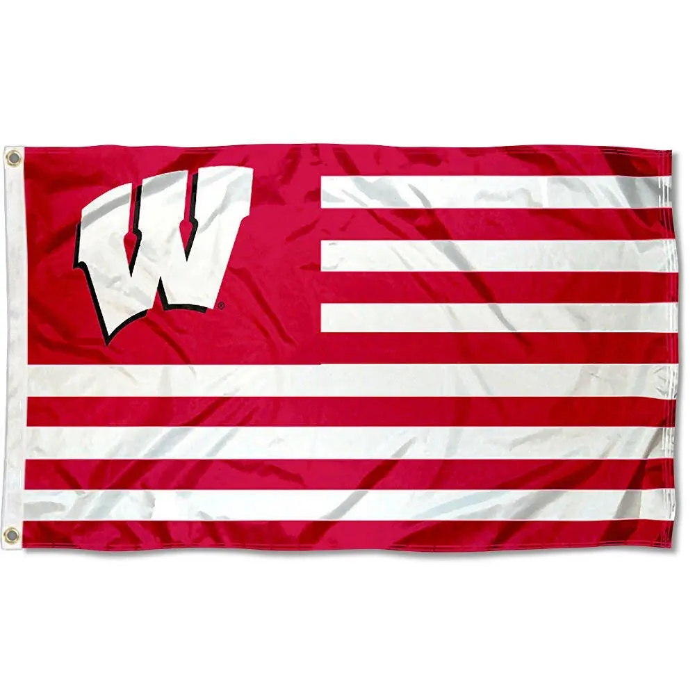 University of Wisconsin UW Badgers Flag for Alumni Nation