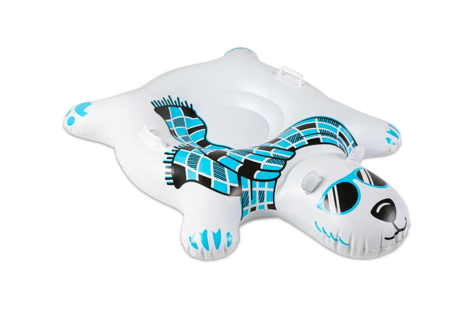 Polar Bear Snow Tube - Blue