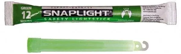 Cyalume. 9-08001 10 Qty 1 Pack 10 Piece Green Chemical Lightstick