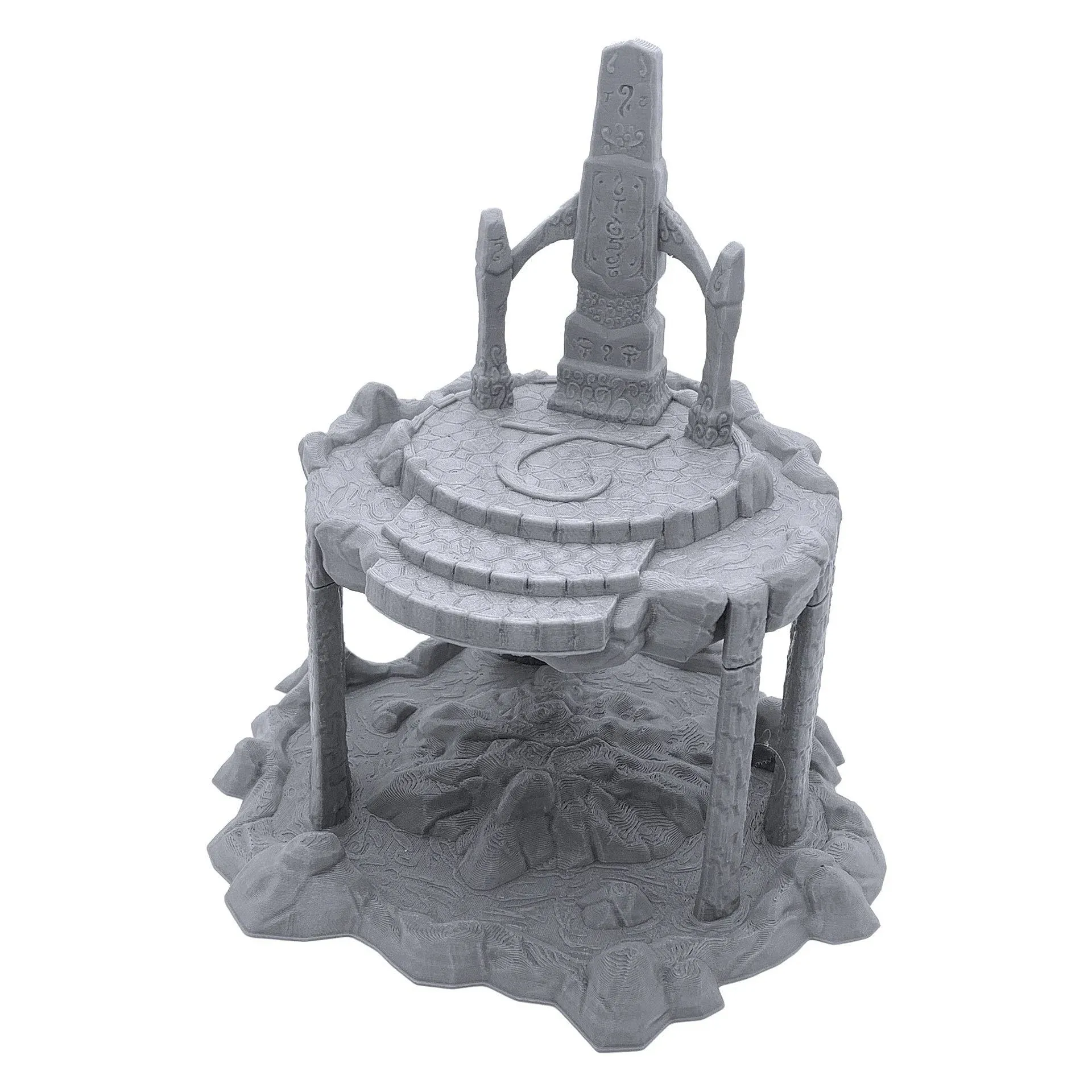 Elven Floating Island by Makers Anvil, 3D Printed Tabletop RPG Scenery &amp; Wargame