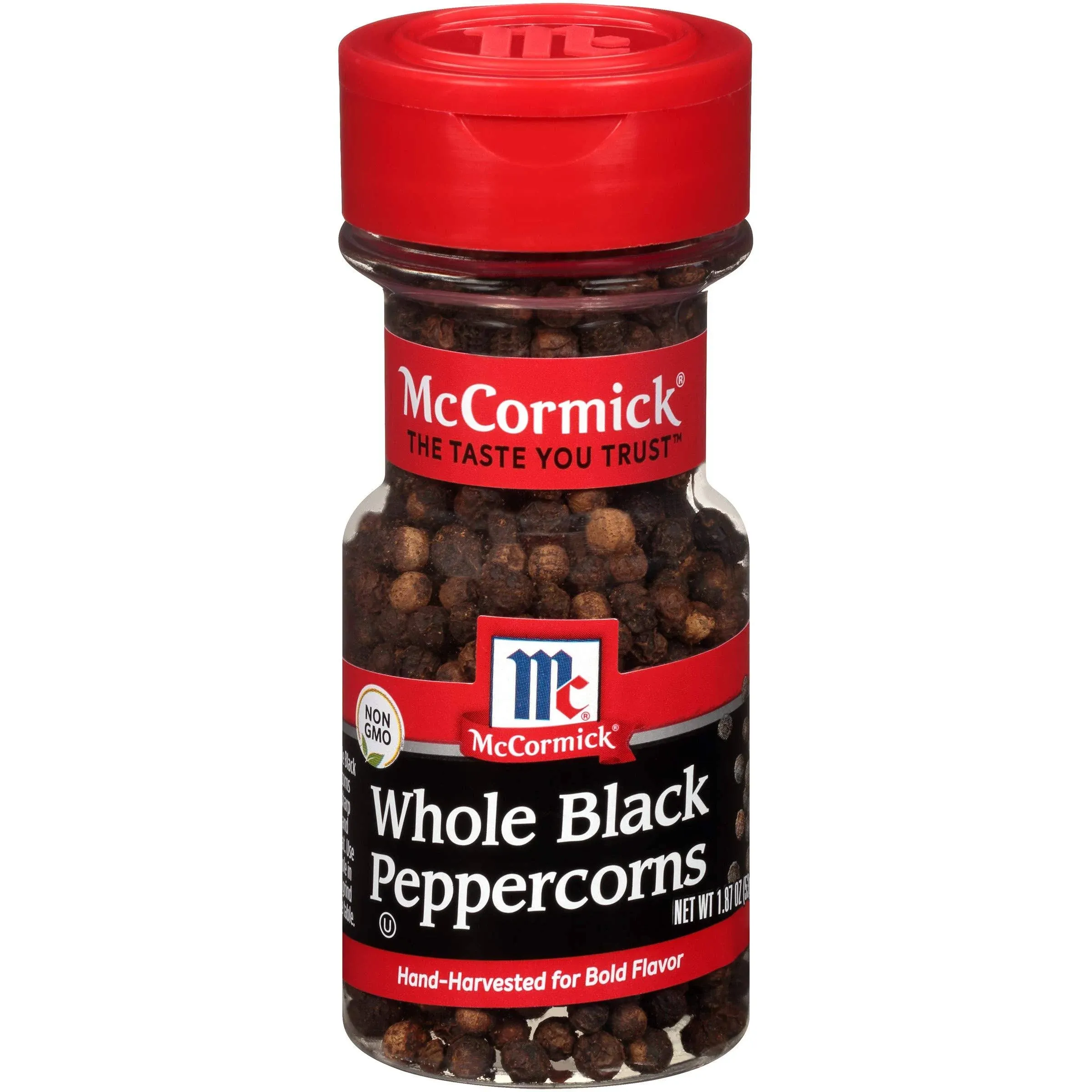 1.87 oz Whole Black Peppercorns