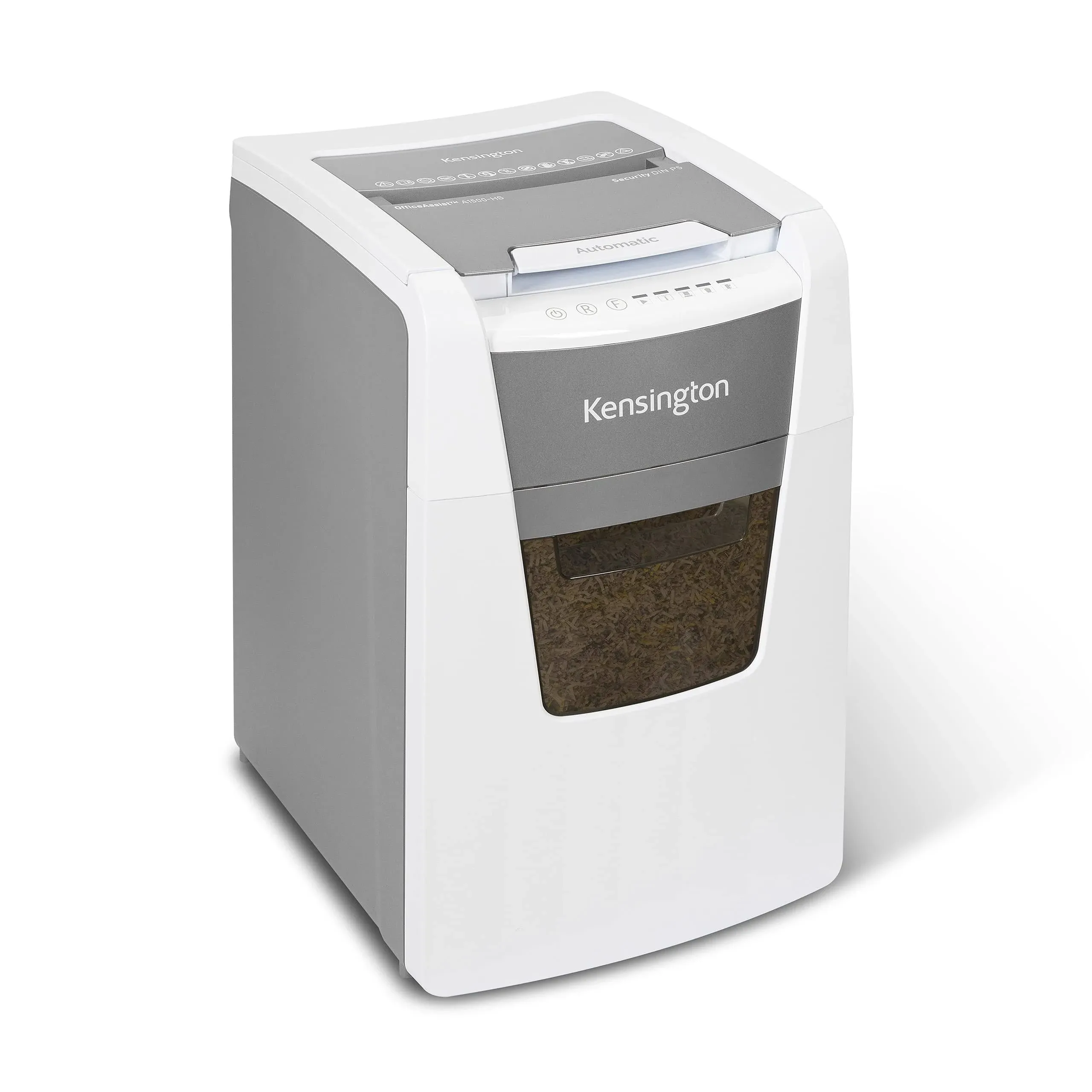 Kensington OfficeAssist Auto Feed Shredder A1500-HS Anti-Jam Micro Cut