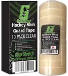 10 Pack Sports Hockey Tape Hockey Tape Good Gear Shin Guard Hockey Tape Clear