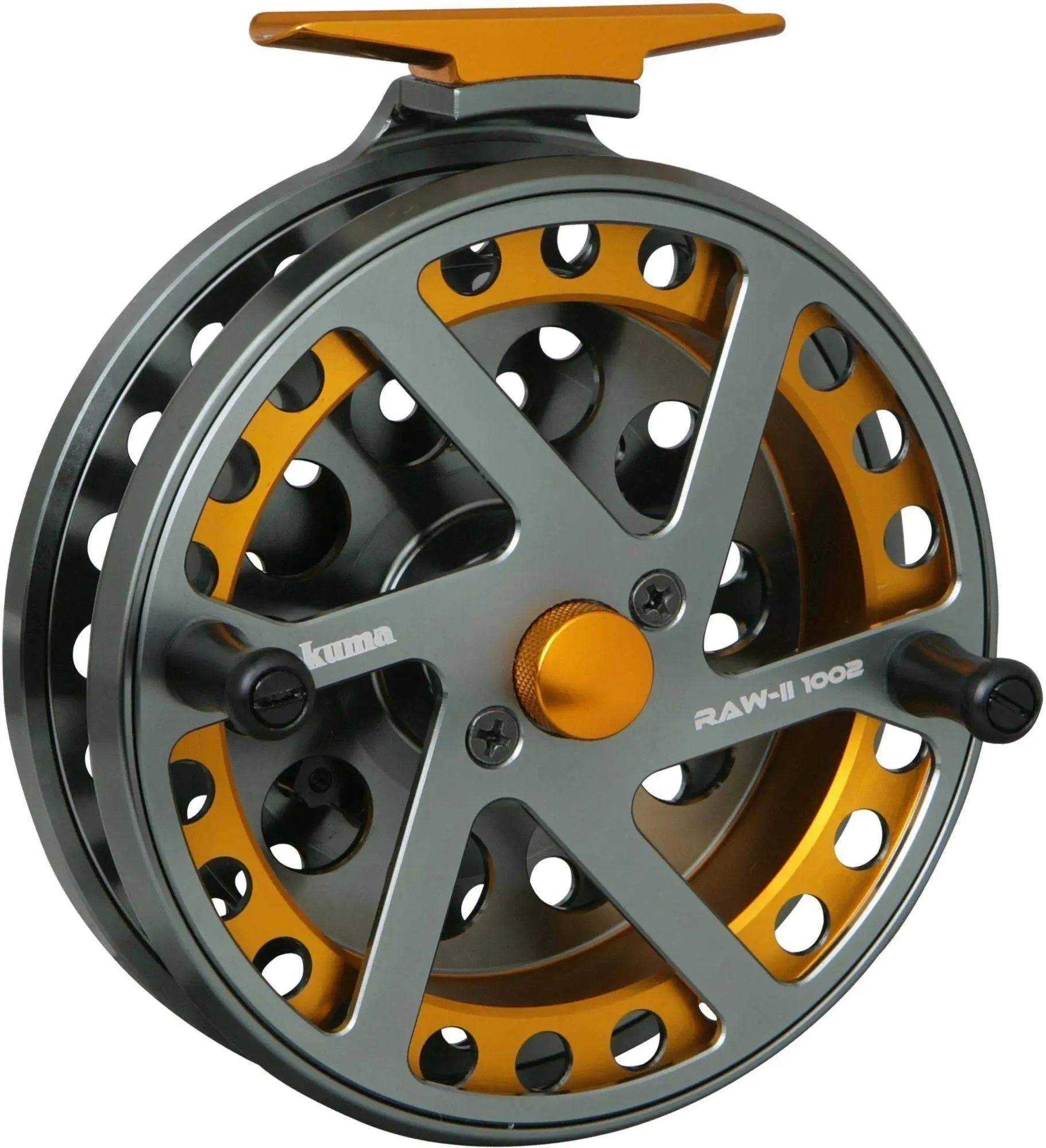 Okuma Raw II Mooching & Float Reels, Orange