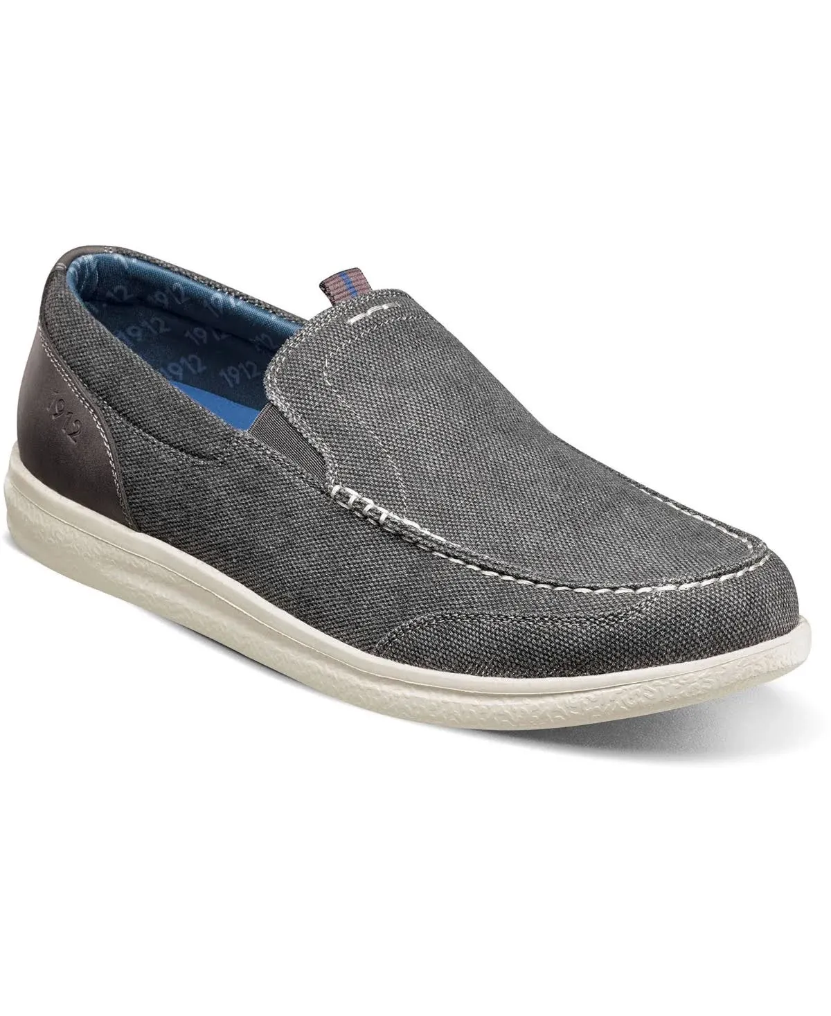 Nunn Bush Men's Brewski Canvas Moc Toe Venetian Slip On