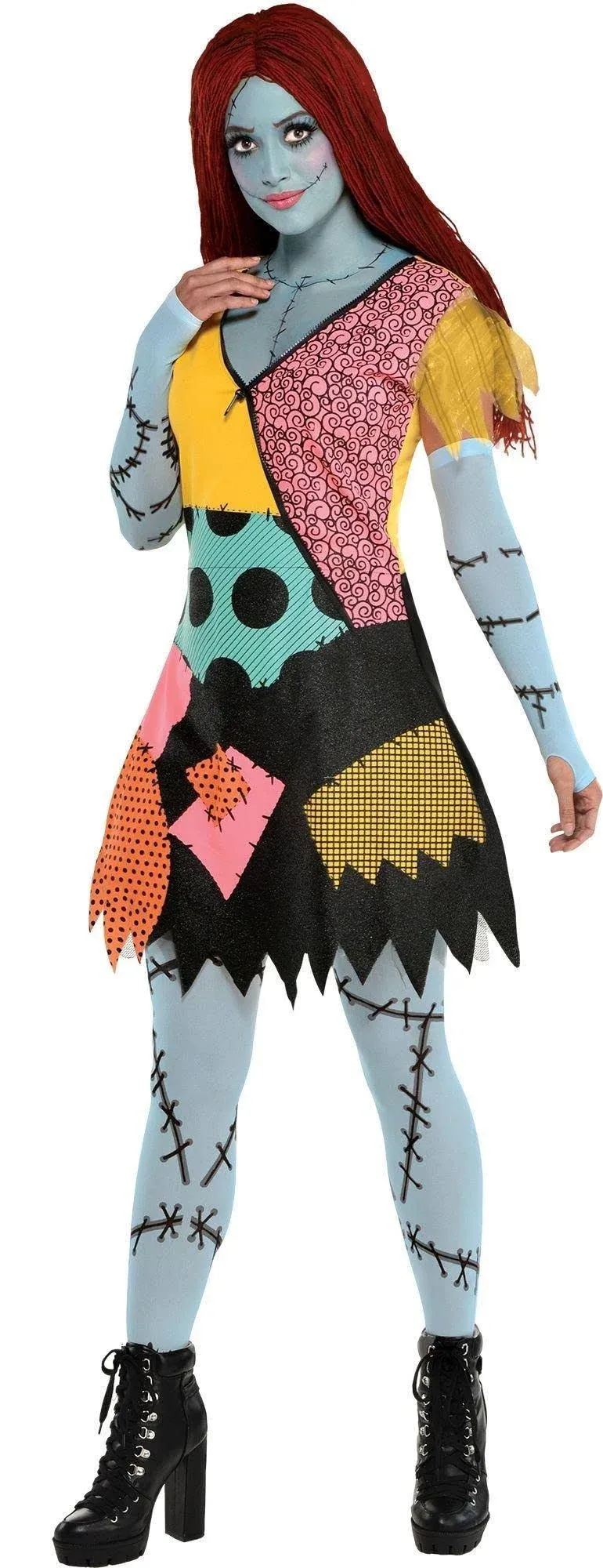 Adult Sally Deluxe Costume - Disney The Nightmare Before Christmas