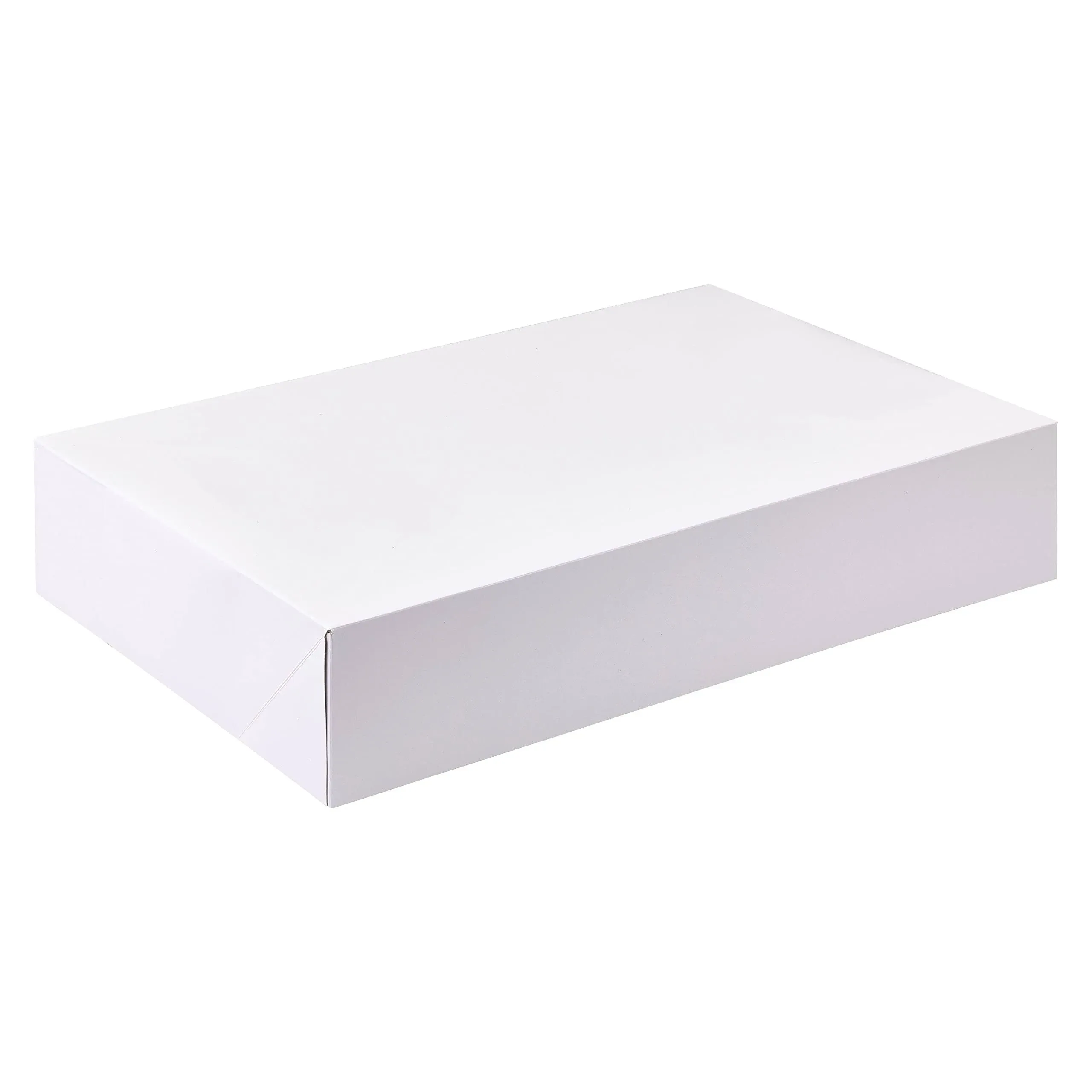 Celebrate It 2 Count (12 total) 19” x 14” White Paper Cake Boxes - Fits 18" x 12" Sheet Cakes or 24 Cupcakes - Bulk 6 Pack