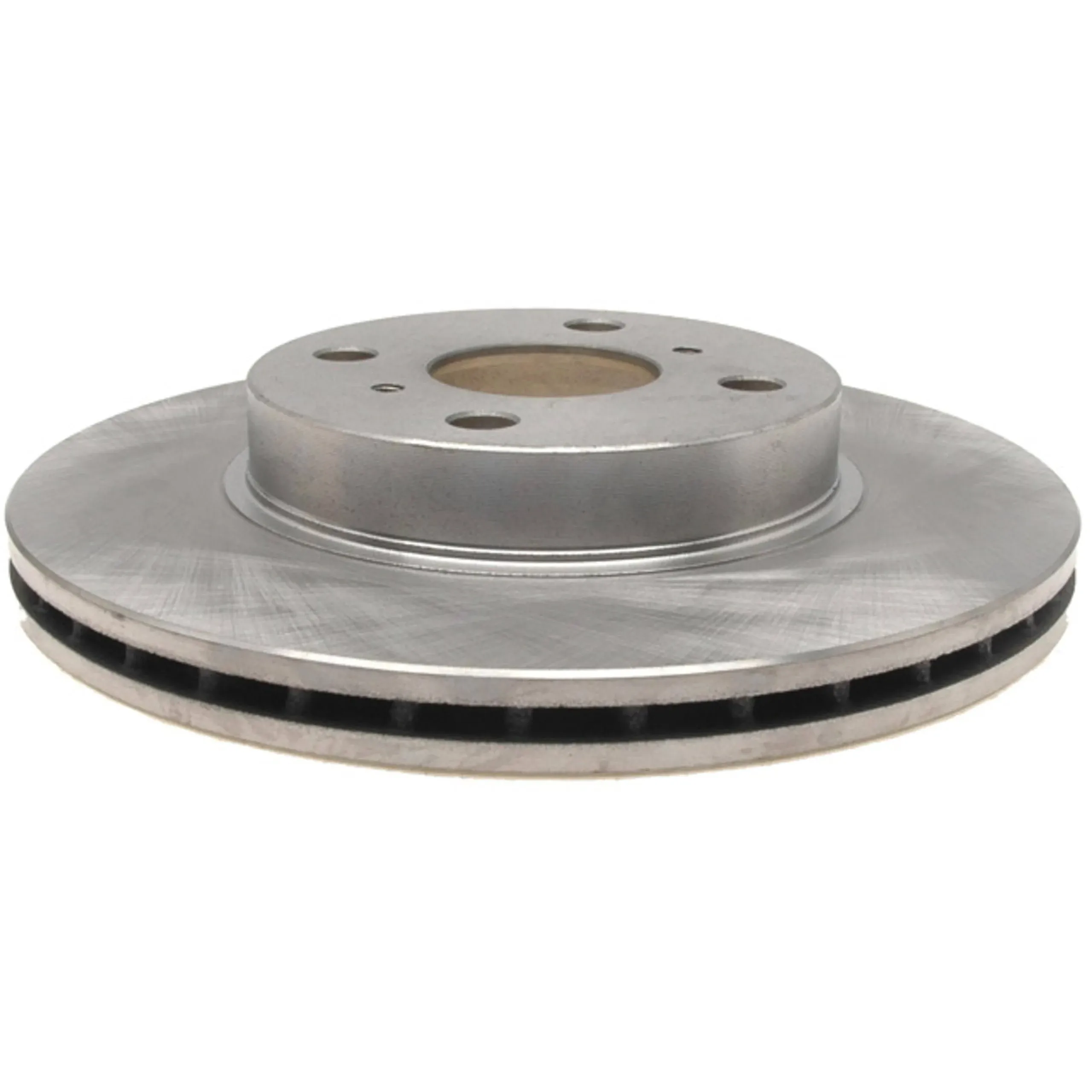 ACDelco 18A580A - Silver Vented Front Brake Rotor