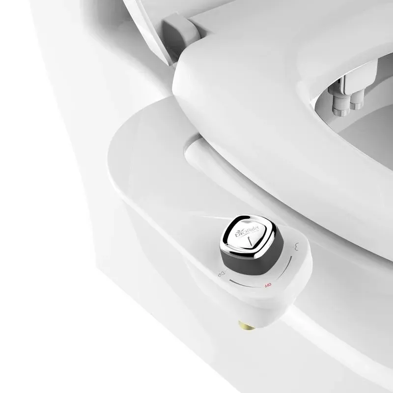 Bio Bidet SlimEdge Toilet Attachment In White with Dual Nozzle