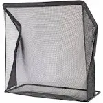 GoSports Elite Golf Practice Net with Steel Frame - Choose 10&#039; or 7&#039; Size Black