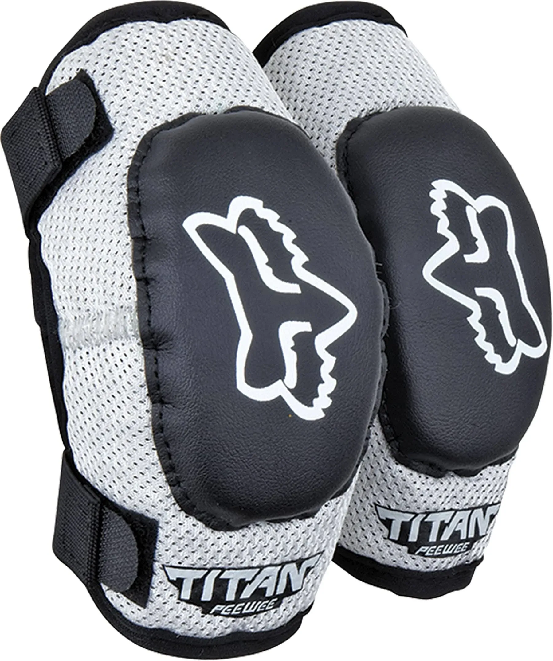 Fox Racing Peewee Titan Youth Black Silver Elbow Guard