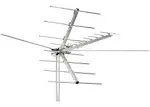 Channel Master Digital Advantage Directional Outdoor TV Antenna - 45 Mile Range VHF, UHF and HDTV Aerial - Install Outside or Attic - Preassembled - CM-2016