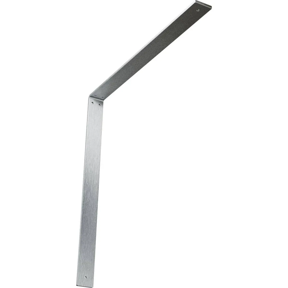 Ekena Millwork BKTM02X24X24HACRS 2 in. W x 24 in. D x 24 in. H Hamilton Bracket Steel