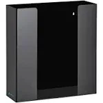 Alpine 902-02-BLK Glove Dispenser,  Capacity, Acrylic, Black