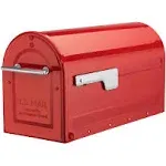 Architectural Mailboxes 7900-7R-SR Boulder Mailbox, Red