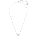 Swarovski Attract Soul Necklace, White, Rhodium Plated