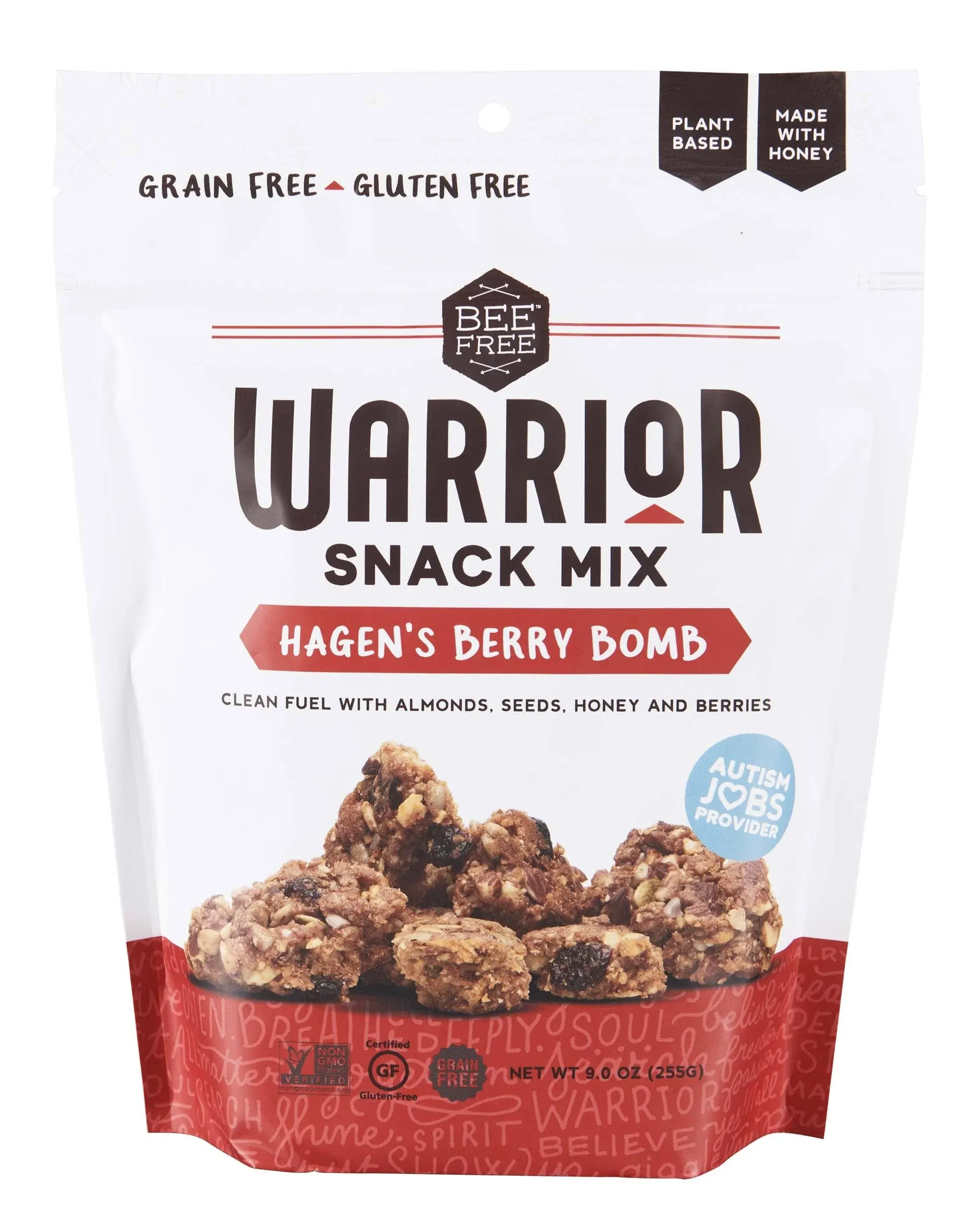 Bee Free Warrior Mix, Hagen's Berry Bomb - 9 oz