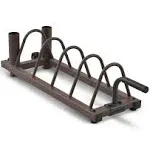 Steelbody Horizontal Plate Rack and Bar Holder, Black