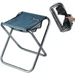  Ultralight Portable Folding Camping Stool for Outdoor Fishing 13&#034;x14&#034;x15&#034; Blue