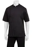 Chef Works Large Black Men's Springfield Chef Coat