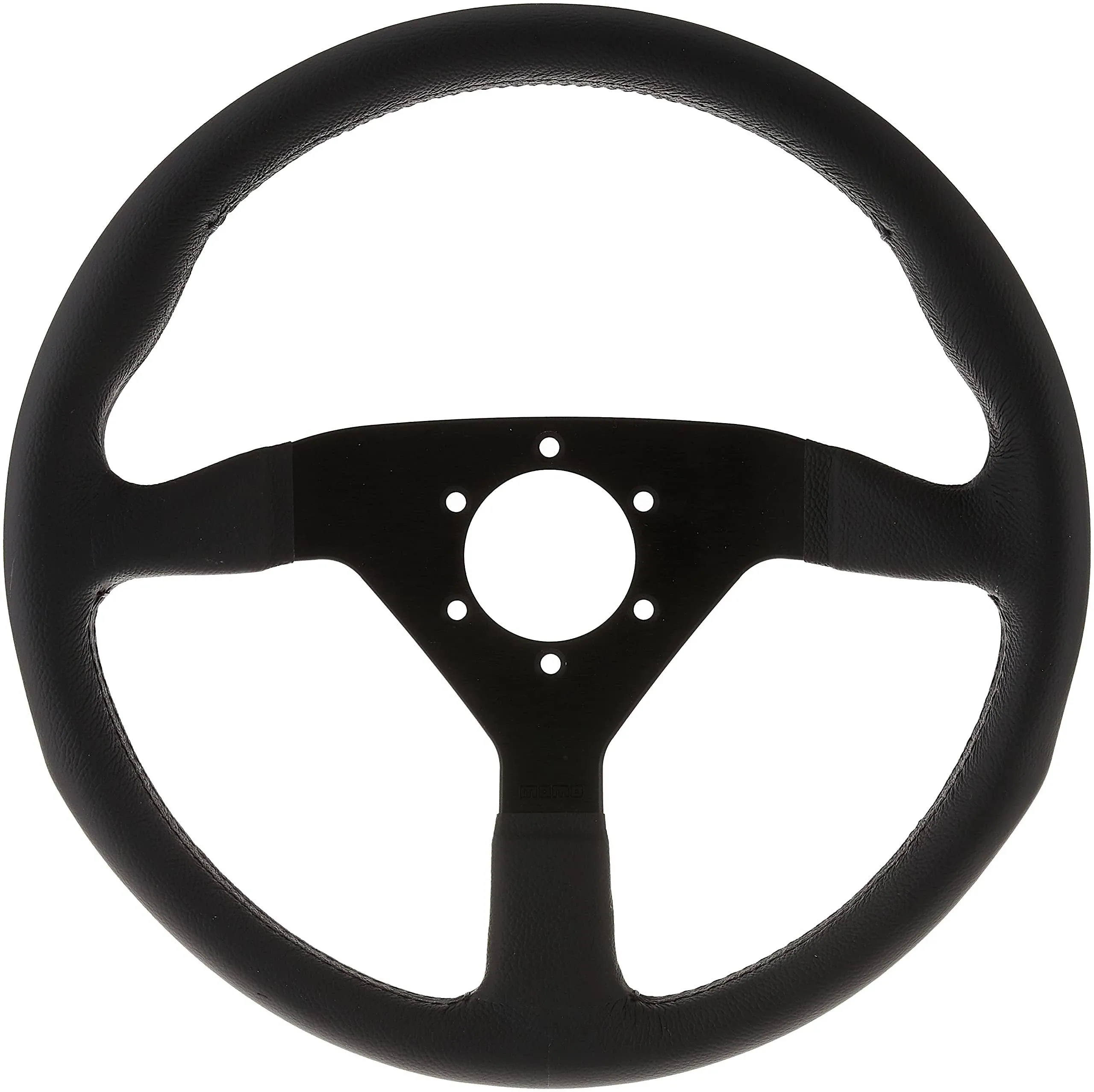 Momo Montecarlo Steering Wheel 320 mm - Black Leather/Black