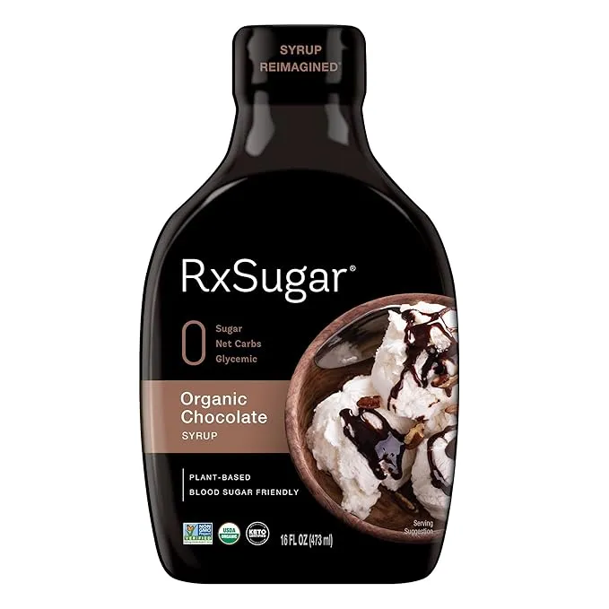 Rxsugar Syrup, Organic, Chocolate - 16 fl oz