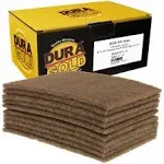 10 Dura-Gold 6&#034; x 9&#034; Gold Coarse Scuff Pads 150 Grit Sanding Scuffing Automotive